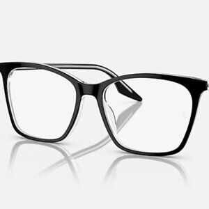 Ray-Ban RB5422 Cat Eye Frames Black/Transparent